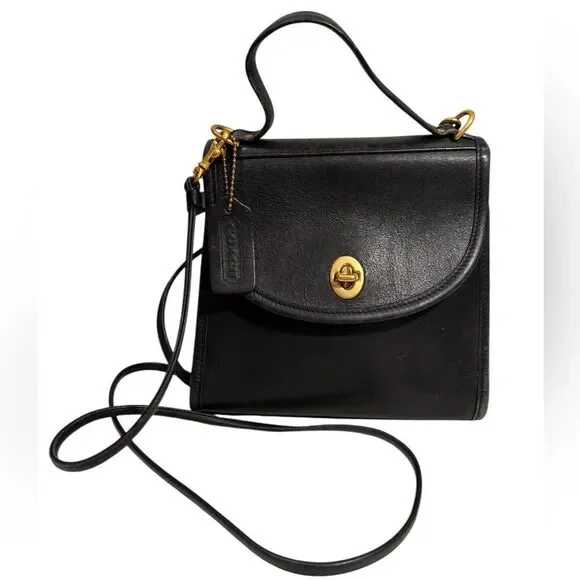 Vintage Coach Regina Top Handle Crossbody Bag 9983 Authentic - Picture 1 of 16